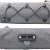 OsmaR250 防水ドラム型フロントバッグ グレー