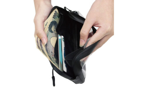 R250 防水スマートウォレットクリア SL ブラック