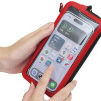 R250 防水スマートウォレットクリア SL レッド