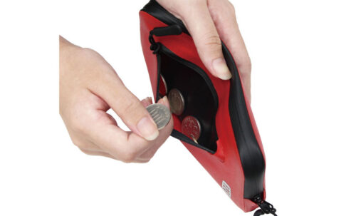 R250 防水スマートウォレットクリア SL レッド