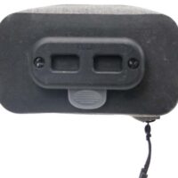 OsmaR250 防水サドルバッグミニ グレー/ブラック