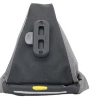 OsmaR250 防水サドルバッグスモール ブラック/グレー